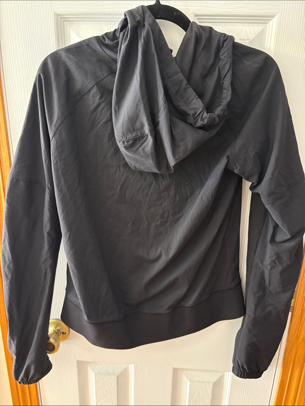 lululemon athletica Black Hooded Zip Jacket - Picture 4 of 4